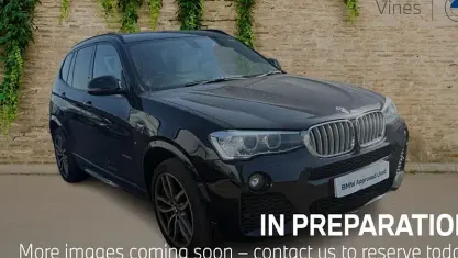 Used BMW X3 M Sport 258 HP (189 kW) 2017 Black SUV