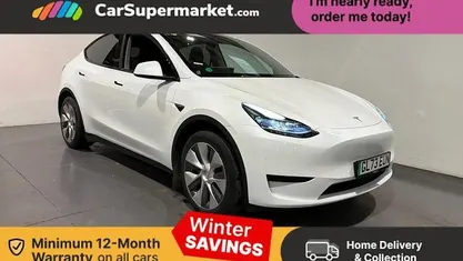 White Used 2023 Tesla Model Y RWD SUV | £25,187 (Fair price)