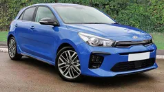 Blue Used 2022 Kia Rio 4 Hatchback | £13,495 (Fair price)