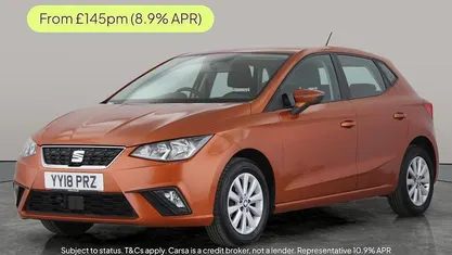 Orange Used 2018 Seat Ibiza SE Technology Hatchback | £6,970 (Fair price)