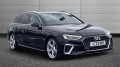 Mythos black Used 2023 Audi A4 S-Line Estate | £26,446 (Fair price)