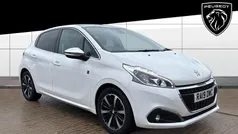 White Used 2019 Peugeot 208 Hatchback | £8,745 (Fair price)