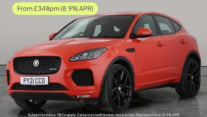 Red Used 2020 Jaguar E-Pace Chequered Flag SUV | £21,704 (Fair price)