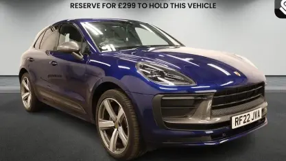 Used Porsche Macan 265 HP (194 kW) 2022 Blue SUV