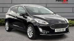 Black Used 2019 Ford Fiesta Titanium Hatchback | £8,750 (Fair price)