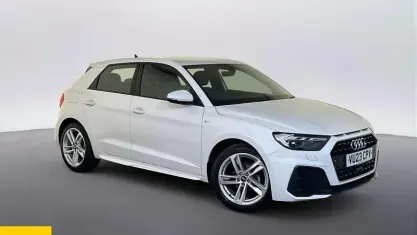 Used Audi A1 Sportback S-Line 95 HP (69 kW) 2023 White Hatchback