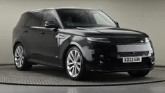 Exterior paint santorini black Used 2023 Land Rover Range Rover Sport First Edition SUV | £78,500 (Fair price)