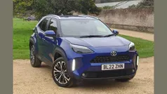 Blue Used 2022 Toyota Yaris Hybrid SUV | £23,290 (Fair price)