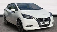 White Used 2022 Nissan Micra Tekna Hatchback | £14,750 (Fair price)