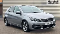 Grey Used 2018 Peugeot 308 Hatchback | £9,150 (Fair price)