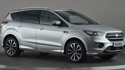 Used Ford Kuga ST-Line 150 HP (110 kW) 2018 Silver SUV