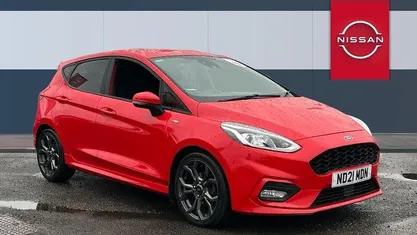 Used Ford Fiesta ST-Line 95 HP (69 kW) 2021 Red Hatchback