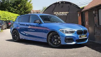 Used BMW M140 M Sport 340 HP (250 kW) 2018 Blue Hatchback