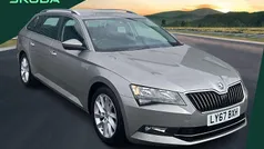 Beige Used 2017 Skoda Superb SE Estate | £13,299 (Fair price)