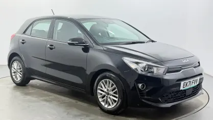 Used Kia Rio 84 HP (61 kW) 2021 Black Hatchback