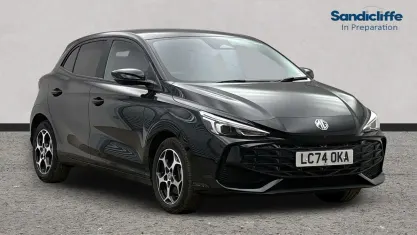 Used MG MG3 Trophy 194 HP (142 kW) 2024 Metallic  black pearl Hatchback