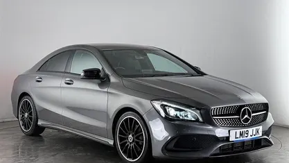 Grey Used 2019 Mercedes CLA200 AMG line Sedan | £14,600 (Fair price)