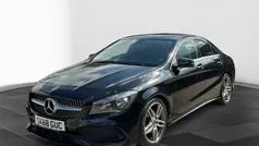Black Used 2018 Mercedes CLA200 AMG line Sedan | £14,395 (Fair price)