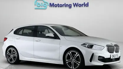Used BMW 118 M Sport 136 HP (100 kW) 2021 White Hatchback