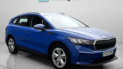 Used Skoda Enyaq iV ecoSuite 150 kW (204 HP) 2022 Blue SUV