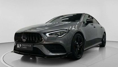 Begagnad Mercedes CLA180 AMG Line Premium 136 HK (100 kW) 2022 Grå Sedan