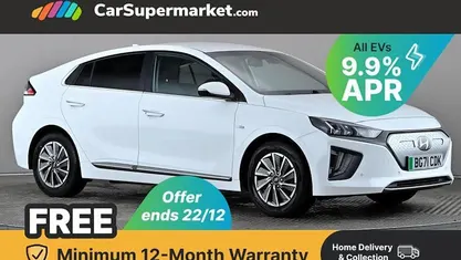 White Used 2021 Hyundai Ioniq Premium SE Hatchback | £10,176 (Fair price)
