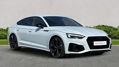 White Used 2023 Audi A5 Sportback Black Edition Hatchback | £31,279 (Fair price)