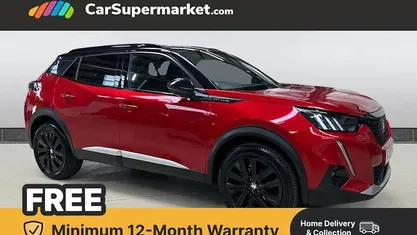 Used Peugeot 2008 GT-line 129 HP (94 kW) 2020 Red SUV