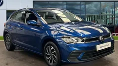 Blue Used 2023 VW Polo Life Hatchback | £16,266 (Fair price)