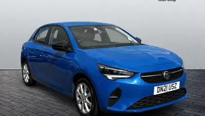 Used Vauxhall Corsa 75 HP (55 kW) 2021 Blue Hatchback