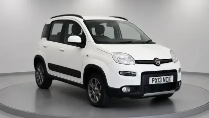 Used Fiat Panda 4x4 86 HP (63 kW) 2013 White Hatchback