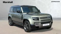 Metallic pangea green Used 2022 Land Rover Defender SE Dynamic SUV | £53,383 (Fair price)