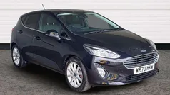Black Used 2020 Ford Fiesta Titanium Hatchback | £12,345 (Fair price)