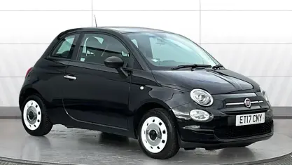 Used Fiat 500 Pop 69 HP (50 kW) 2017 Black Hatchback