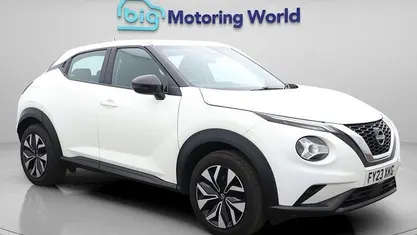 Used Nissan Juke Acenta 114 HP (83 kW) 2023 White SUV