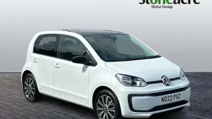 Used VW up! Black Edition 65 HP (47 kW) 2022 White Hatchback