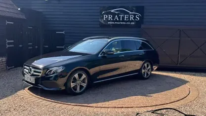 Used Mercedes E220 Premium 194 HP (142 kW) 2017 Black Estate