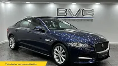 Blue Used 2017 Jaguar XF R-Sport Sedan | £9,994 (Good price)