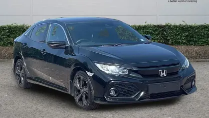Used Honda Civic EX 129 HP (94 kW) 2017 Black Hatchback