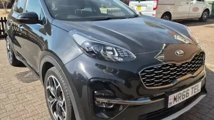 Used Kia Sportage GT-Line S 177 HP (130 kW) 2021 Black SUV