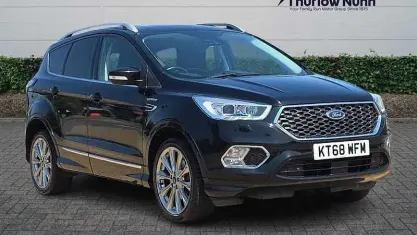 Used Ford Kuga Vignale 150 HP (110 kW) 2018 Black SUV