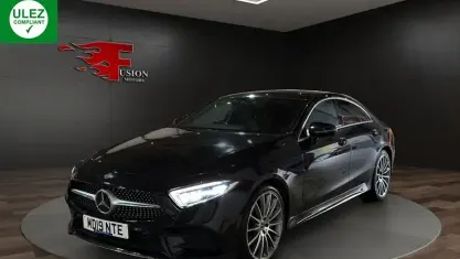 Used Mercedes CLS350 AMG Line Premium Plus 286 HP (210 kW) 2019 Black Coupe