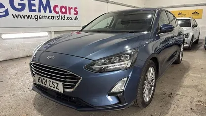Used Ford Focus Titanium X 125 HP (91 kW) 2021 Blue Hatchback