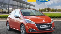 Orange Used 2017 Peugeot 208 Allure Hatchback | £5,369 (Fair price)