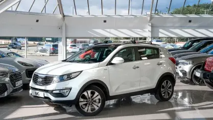 Used Kia Sportage 136 HP (100 kW) 2013 White SUV
