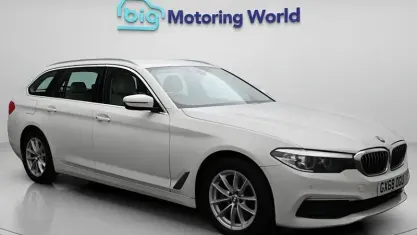 Begagnad BMW 520 190 HK (139 kW) 2018 Vit Kombi
