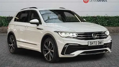 Used VW Tiguan R-line 150 HP (110 kW) 2022 White SUV