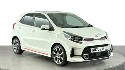 Used Kia Picanto GT-Line 101 HP (74 kW) 2021 White Hatchback
