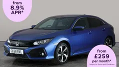 Used 2018 Honda Civic SR Hatchback | £10,393 (Fair price)
