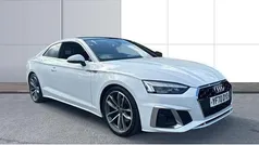White Used 2020 Audi A5 S-Line Coupe | £22,475 (Fair price)
